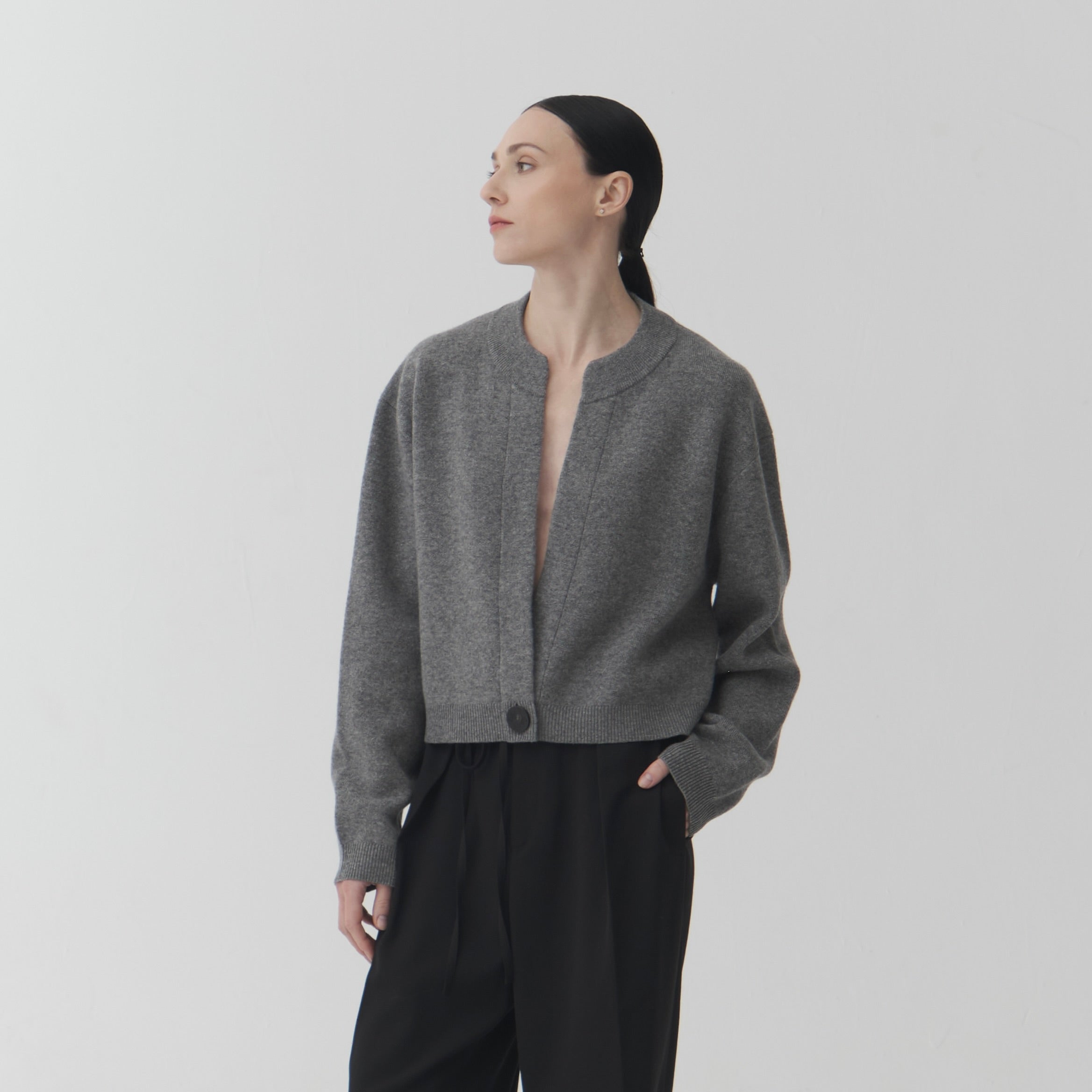 KN05 - Wool Cashmere Cardigan